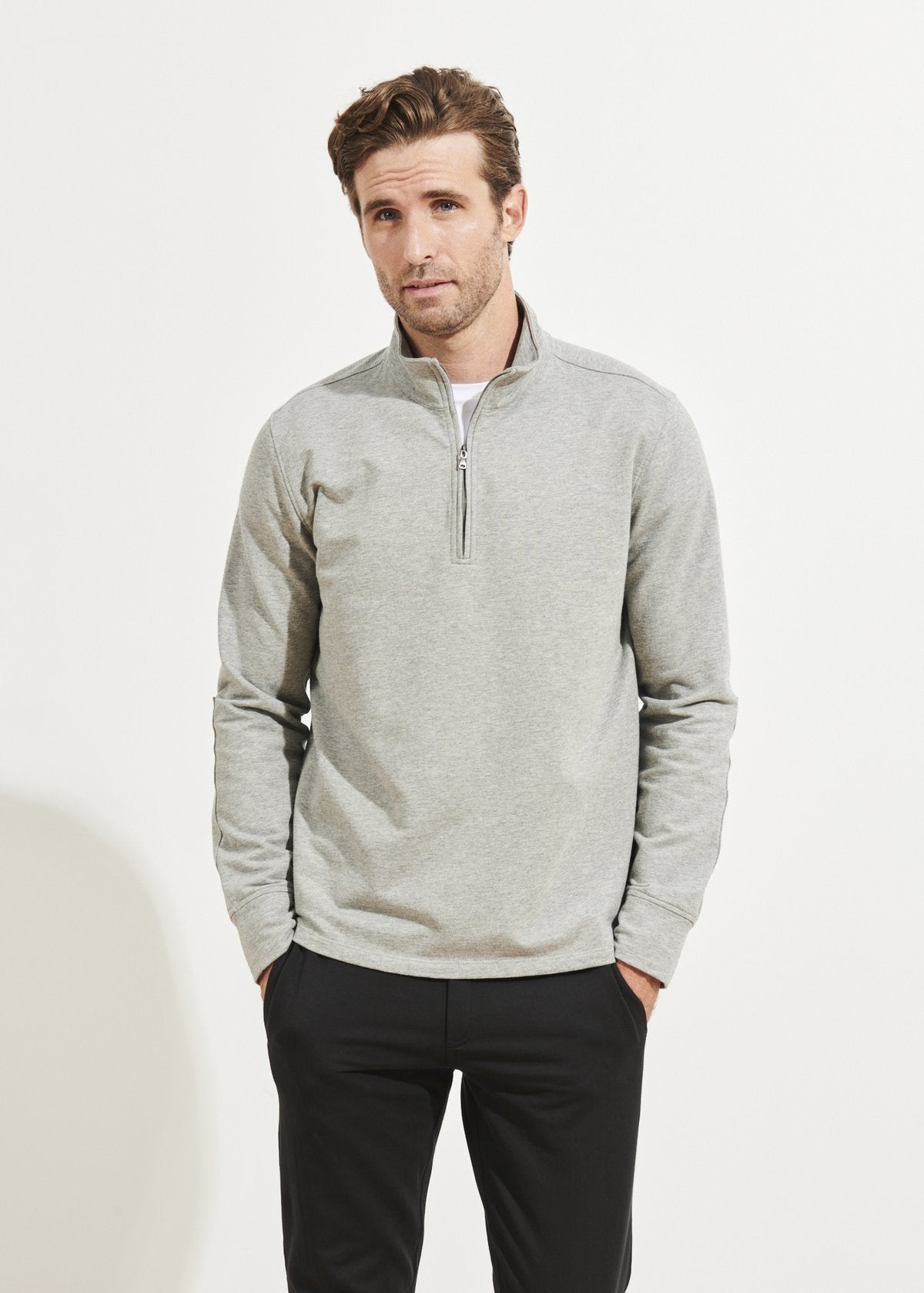 Lightweight Terry Quarter Zip