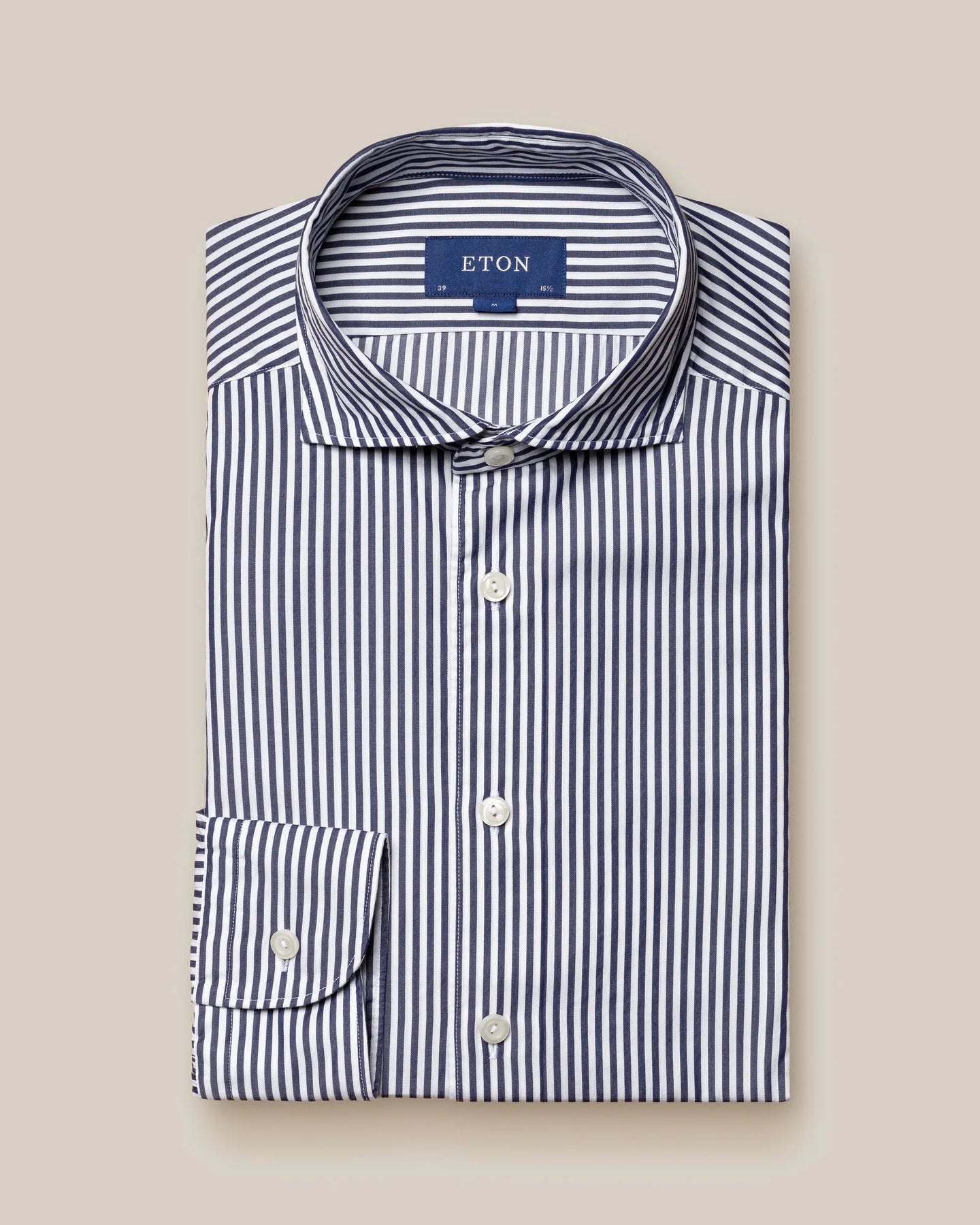 Pale Blue Stripe Tencel Fabric