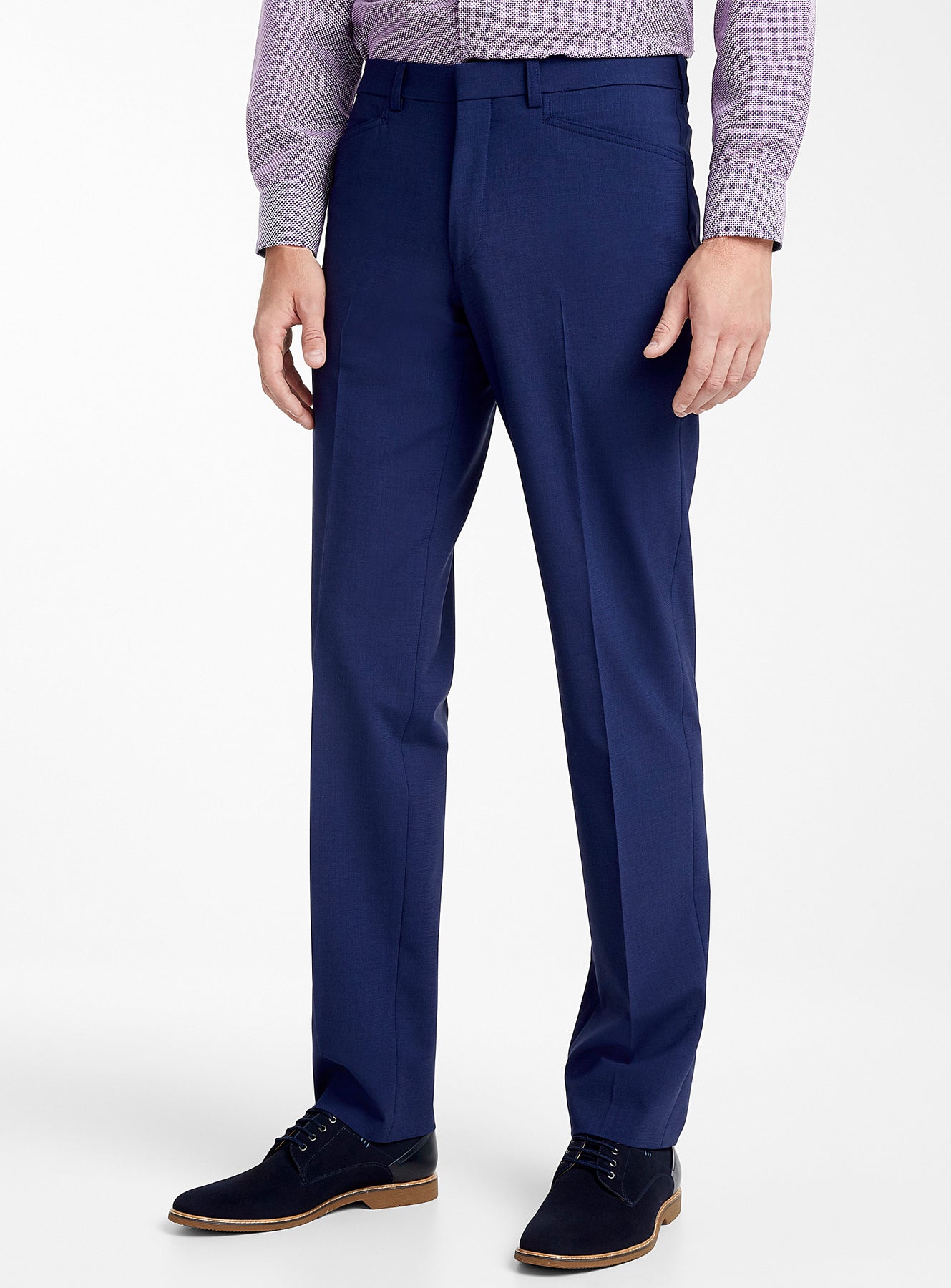 Royal Blue Slim Fit Pants – All Navy